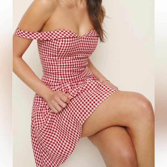 Reformation Sora Linen Dress - Picture 3 of 10